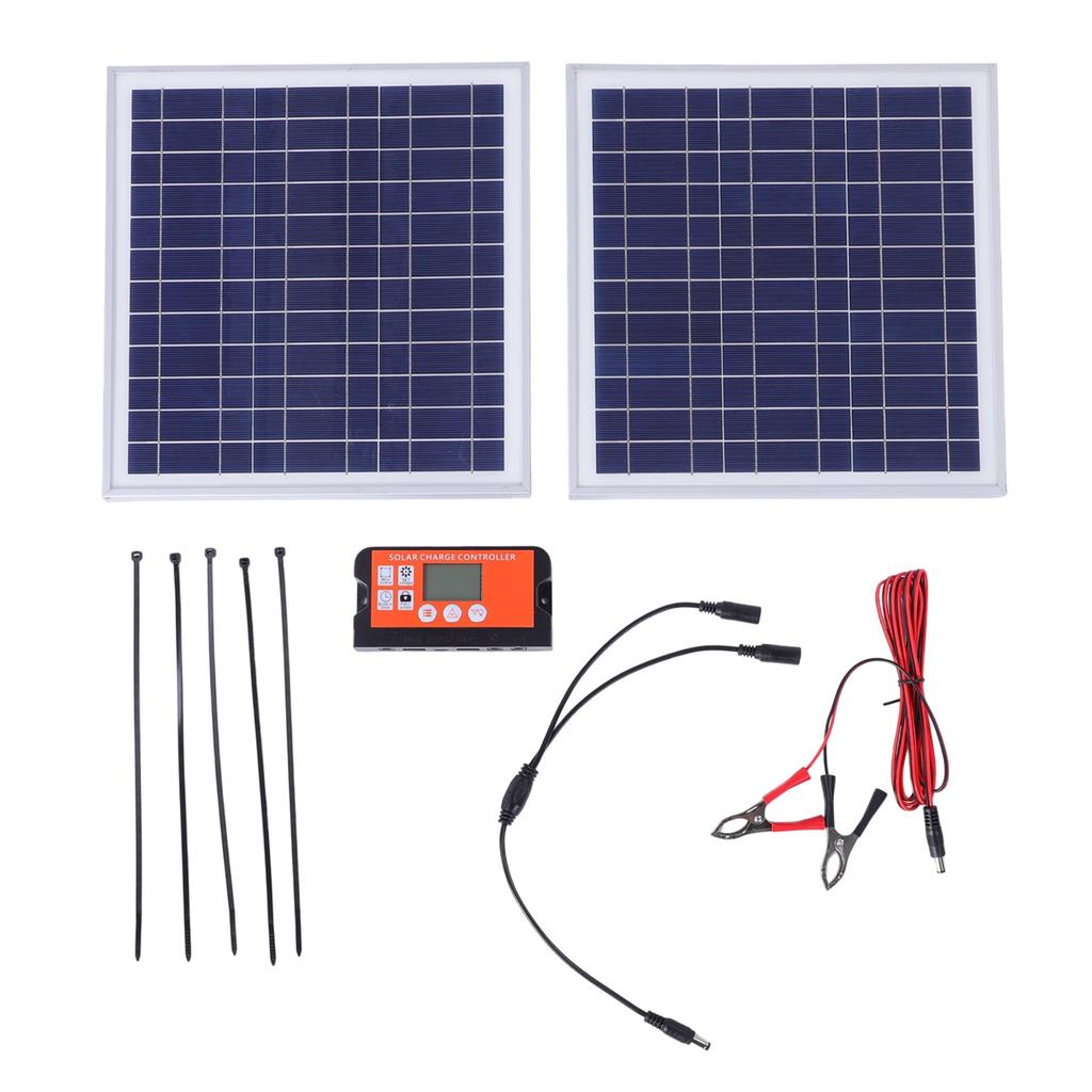 Solar Panel Charger Multifunctional 15W Potable Monocrystalline Silicon Solar Panel Charger for Mobile Phones