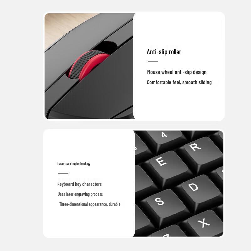 Lenovo KN201 Wireless Keyboard and Mouse Combo