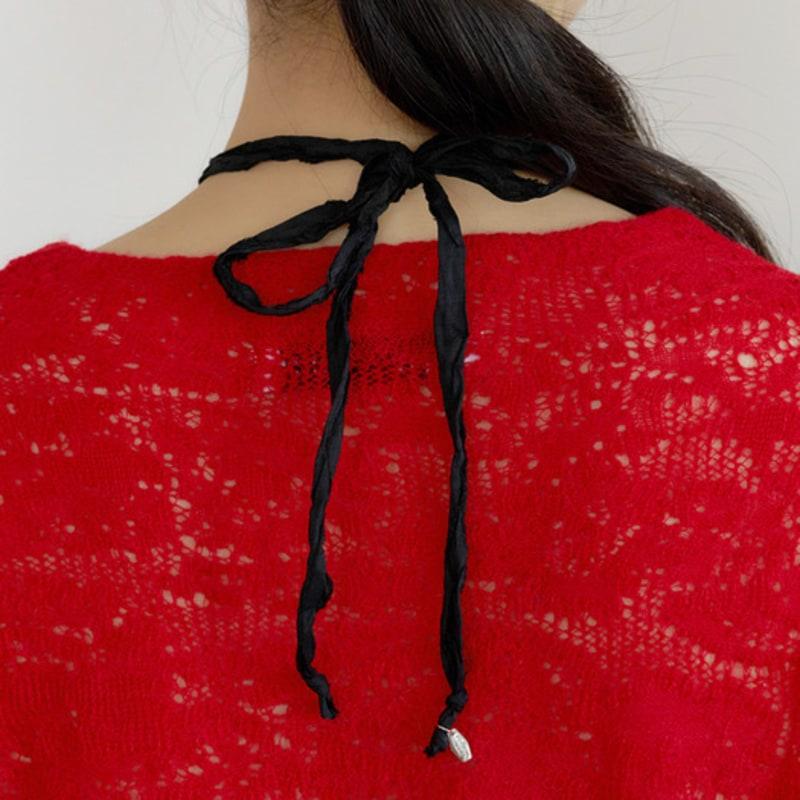 FANTASTIC PLANET Heart Silk Necklace