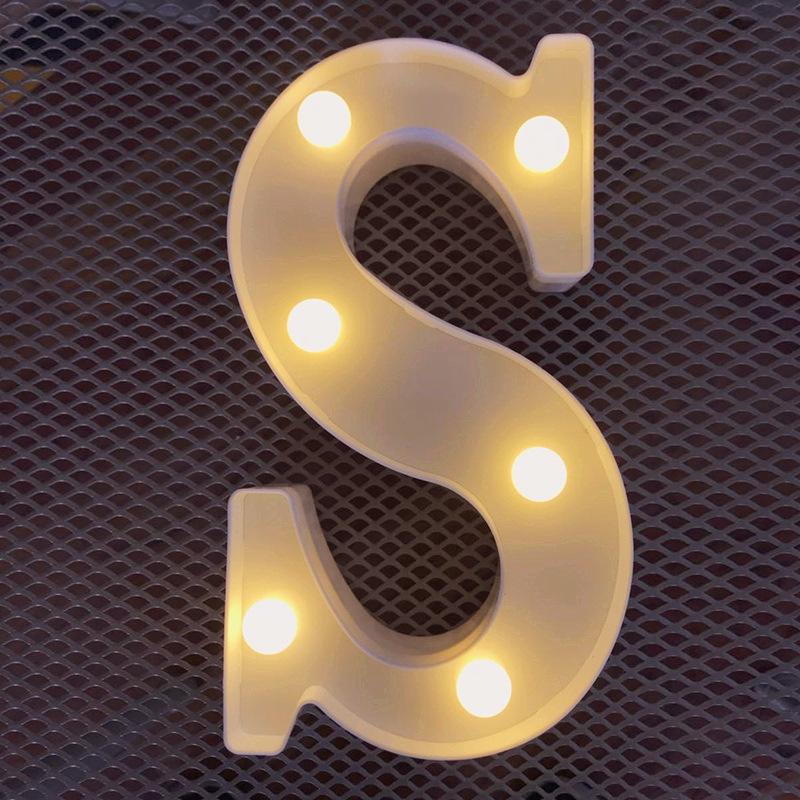 Popular 26-Letter Alphabet, Number & Symbol Lights for Events & Decor