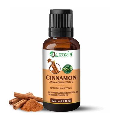 Cinnamon Essential Oil - 100% Pure & Natural & Undiluted by Zazla