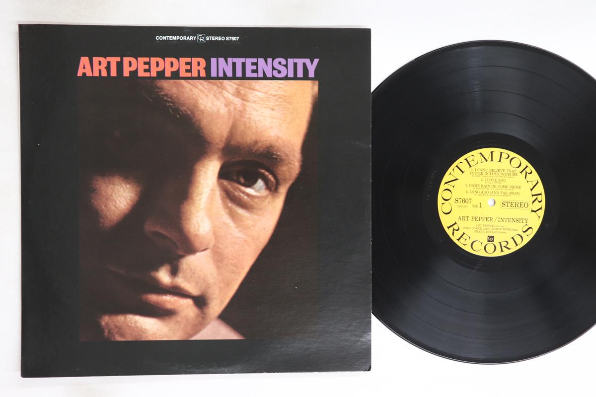 

LP Record ART PEPPER - Intensity S7607 CONTENPORARY 1973 US Jazz Used
