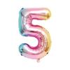 First Birthday Crown and Number Balloons for Baby Photo Props and Party Decoration