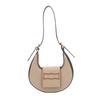 Simple and Fashionable Crescent Moon Bag Women's 2025 Popular New Summer Casual Foreign Style Ins Shoulder Armpit Bag Women's Bag