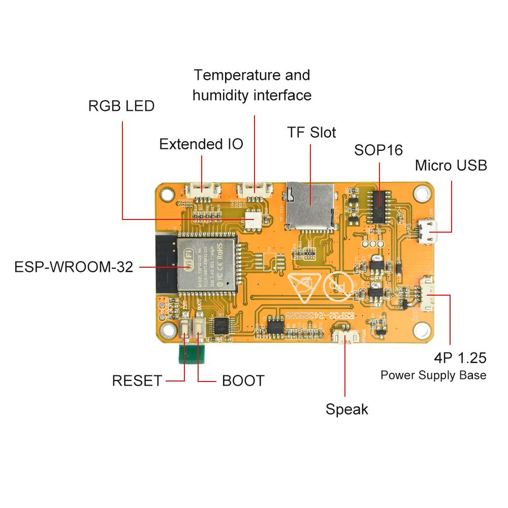 NerdMiner V2 Hashrate, Display Inteligente, Solo de Cripto, Loteria, Nerd Miner, Minerador de Bitcoin ESP32-2432S028, 355KH/s, Micro USB de 2,8 polegadas
