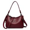 Barley Kangaroo One Shoulder Dumpling Bag Women's Pillow Bag Oblique Span One Shoulder Mom Bag Stylish and Simple Women's Small Square Bag