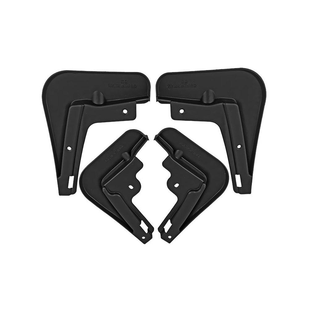 4PCS Mud Flaps For Car Front And Rear Wheel, No Drilling Splash Guards Mudguards Mudflaps With Hardware Kits, Compatible For BYD Dolphin EA1 2021-2022