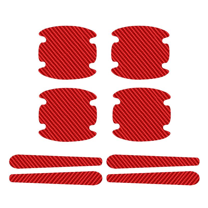 8Pcs/Set Universal Car Door Handle Bowl Scratch Protective Stickers Transparent Car Handle Anti-Collision Protection Strip