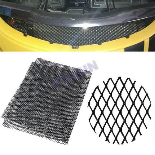 Universal Aluminium Grille Net Mesh Vent Car Vehicle Body Grill Black 12Mmx6Mm