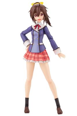 Sosai Garden Gennai Ao High Height 159mm Scale Plastic Model Molding Color JK004 Girls' [Wakaba Girls' School/Winter Clothes] Approx. 1/10