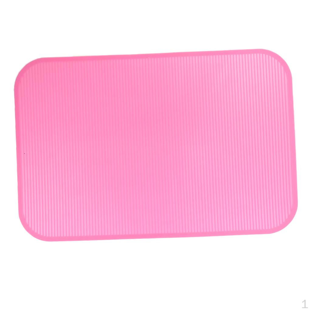 Rubber Food Feeding Grooming Bathing Mat Non Slip Waterproof