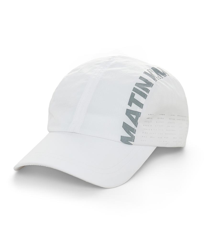 Mattengkim Mesh Logo Sporty Cap In White