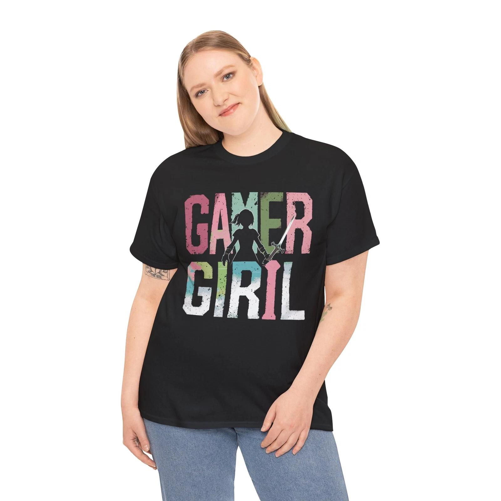 Gamer Girl T-Shirt | Funny Video Game Tee | Perfect Gift for Game Lovers 2XL