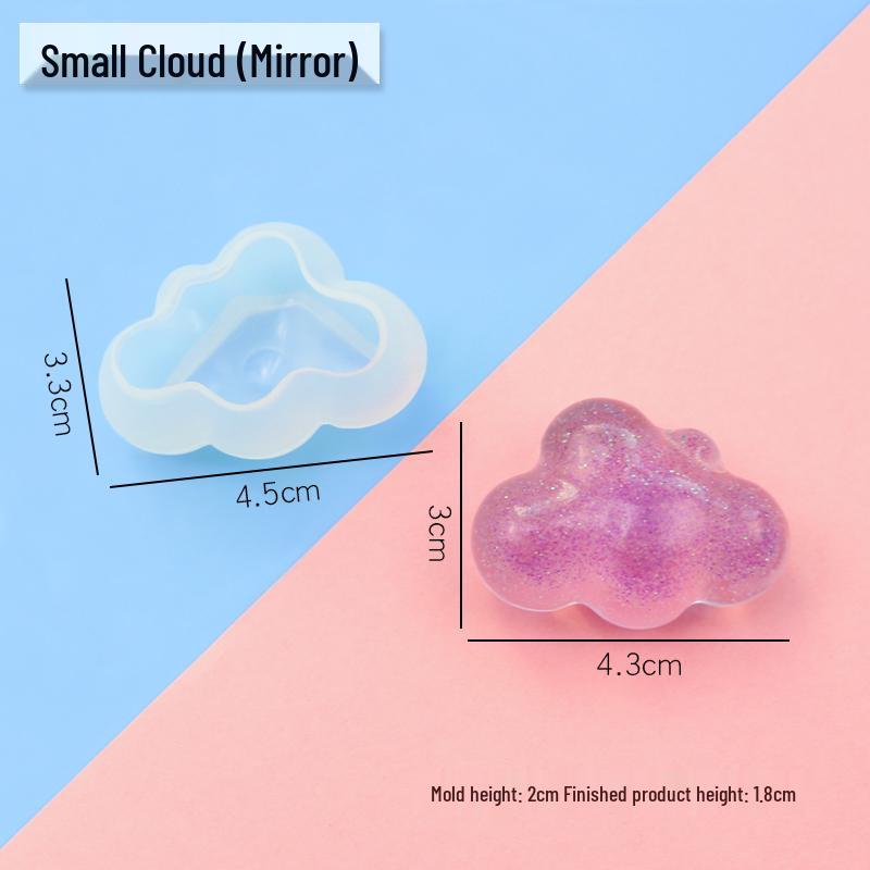 3D Cloud Aromatherapy Candle & Soap Silicone Mold