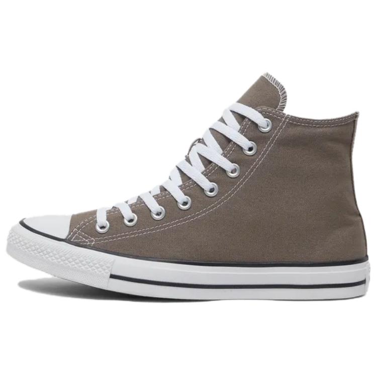 Converse Chuck Taylor All Star Comfortable Versatile Low-Top Slip-Resistant Durable High-Top Skate Shoes Unisex Sneakers Gray A08581C