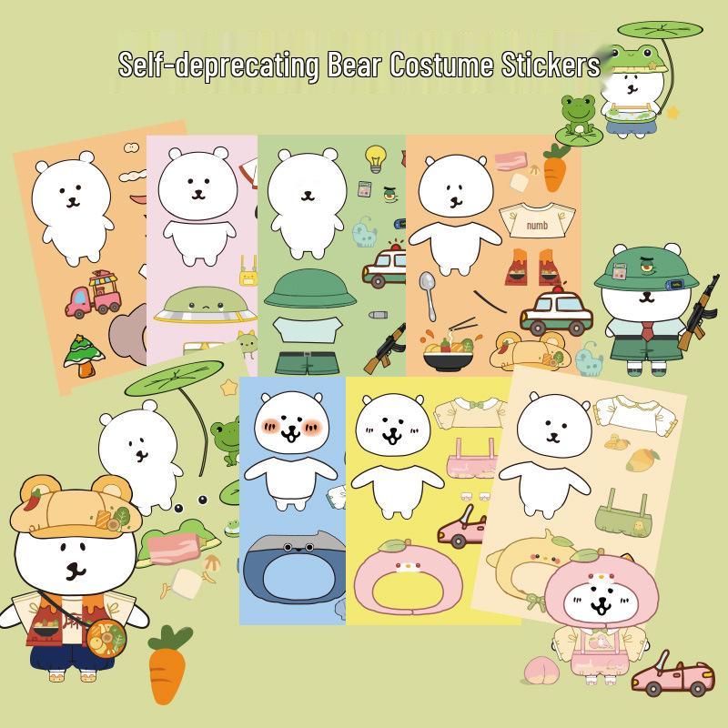 Mini Deco Sticker Book: 4800 Cute Nail Art, Nose Freckle, and Small Pattern Stickers