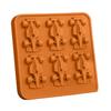 Formula Racing Car Ice Mold F1 Ice Mold Silicone Racing Car Jelly Mold 6-Cavity 3D Race Car Tumbler Ice Cube Tray Baking Tool 6