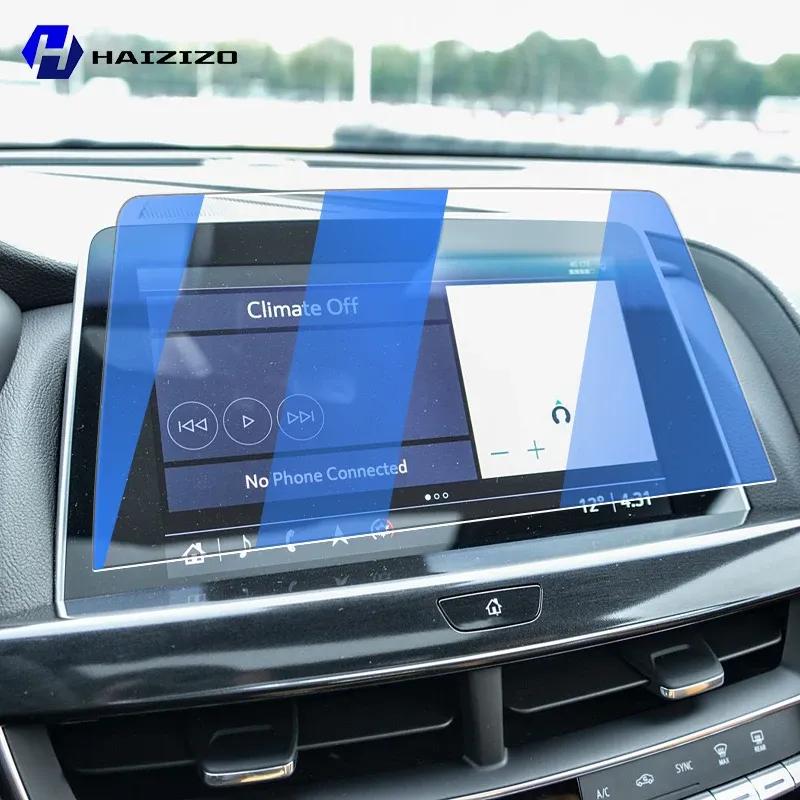 For Cadillac CT5 2017- Tempered Glass Car Navigation Screen Protector Film Dashboard Monitor Screen Protective Film refit