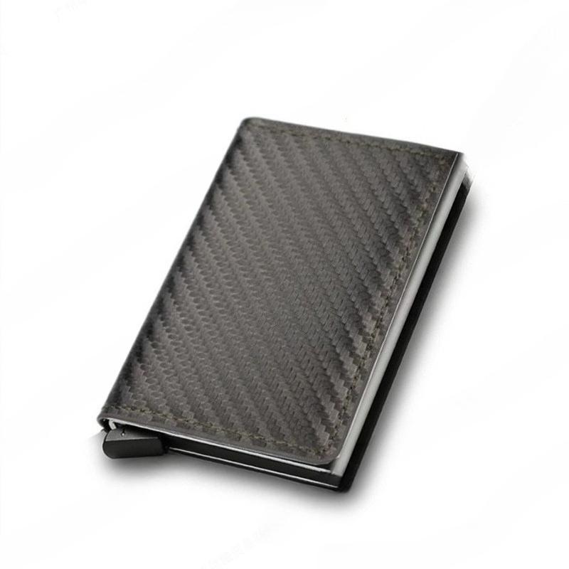 Anti Thief Rfid Credit Card Holder Smart Minimalist Wallet Slim Bank Cardholder Case Money Bag Cash Creditcard Purse Multi Functional Short Card Bag