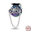 Copper Metal Bird Flying Wings Bee Plant Insect Colored Zircon Charm Bead Component Bead Components Ideal Designed For 3MM Authentic Original