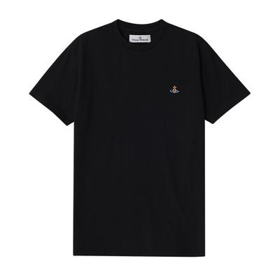Vivienne WesTwood Besticktes Orb Orb Logo T-Shirt 3g010013j001mn401i
