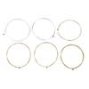 Acoustic Guitar String Stainless Easy To Stringed Instrument Accessories 6-String Set, Steel, Anti-Oxidation & Rust-Resistant, Use,