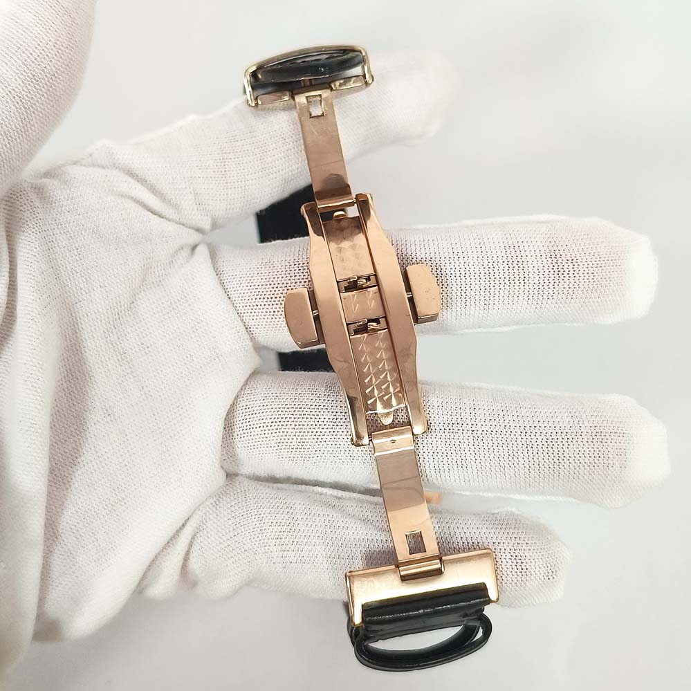 39mm Stainless Steel Watch Case Mineral Glass Leather Watches Strap Case for NH35 NH36 4R 7S Movement
