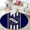Club Atletico Independiente Round Area Rug,Carpet Rug for Living Room Bedroom Sofa Playroom Decor,Non-slip Floor Mat