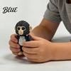 Living Room Monkey Ornament 2Pcs 3D Printed Figurine Movable Joints Mini Orangutan Desktop Statue Fidget Toy Home Office Decoration Decor