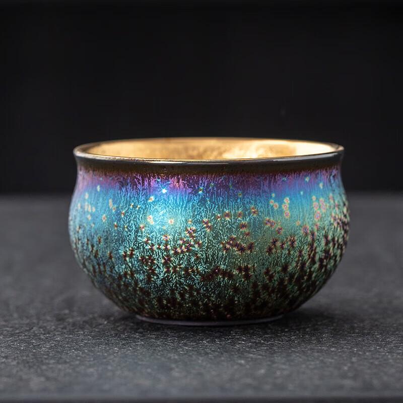 Chaxun Gilt Kiln-Fired Jian Ware Tea Bowl