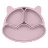 New BPA Free Baby Sucker Silicone Dining Plate Cartoon Children Dishes Plate Toddle Training Tableware Kids Feeding Bowls