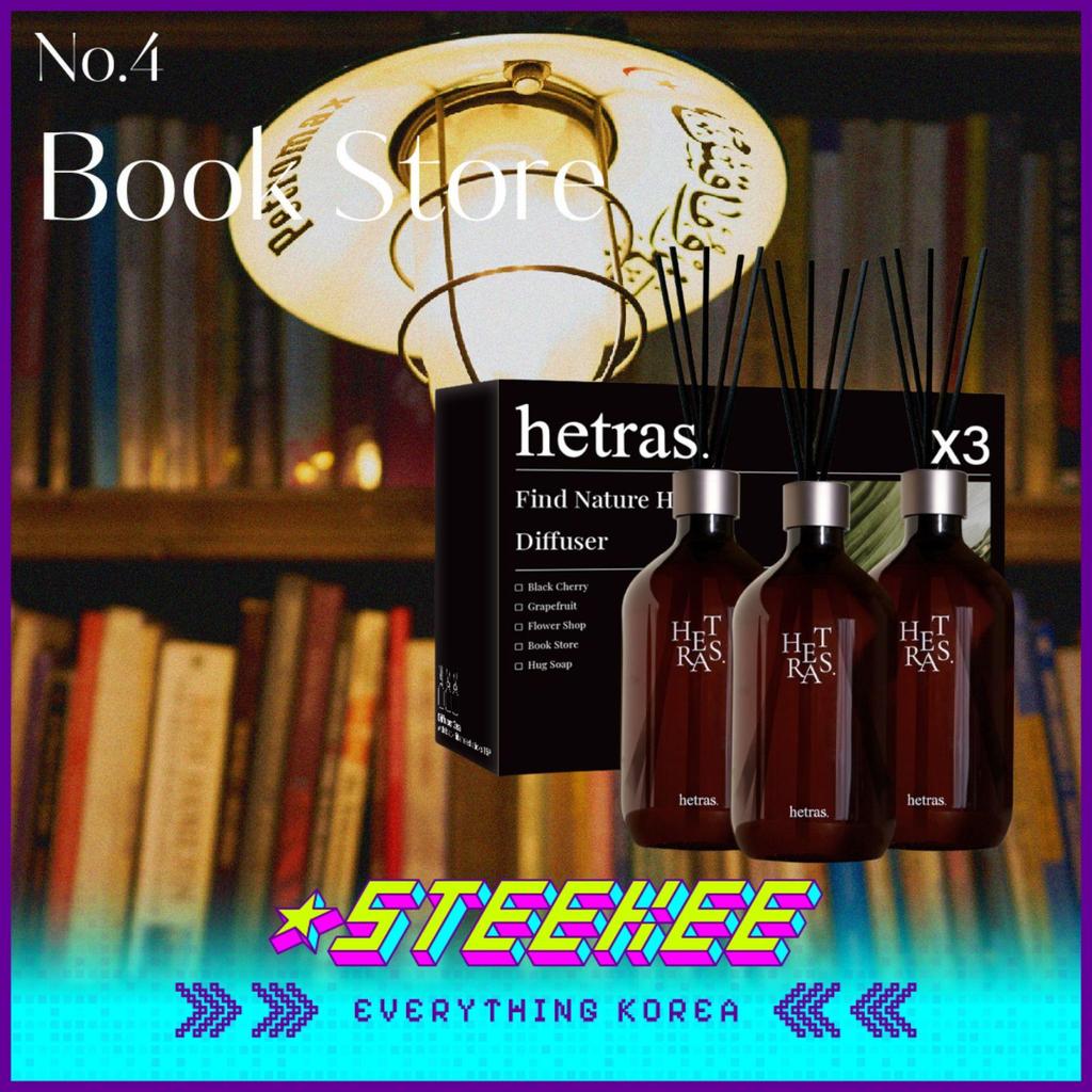 Hetras Premium Diffuser Home Fragrance Set of 3 1500ml by Steekee Korea 3050