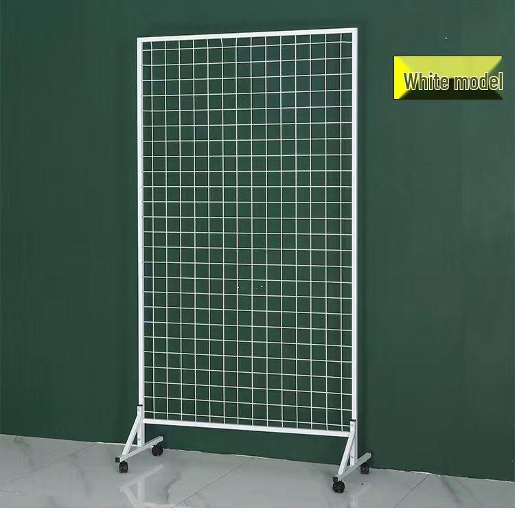 Wrought Iron Folding Display Stand for Art Exhibitions and Storage