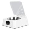 Automatic Cat Feeder with Infrared Sensor Cover Removable Bowl Battery Powered Intelligent Automatic Opening Lid Dog