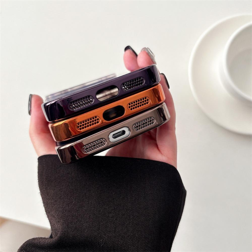 Luxury Matte Plating For Magsafe Magnetic Laser Camera Case for iPhone 17 Pro Max 16 15 14 13 Wireless Charging Protection Cover