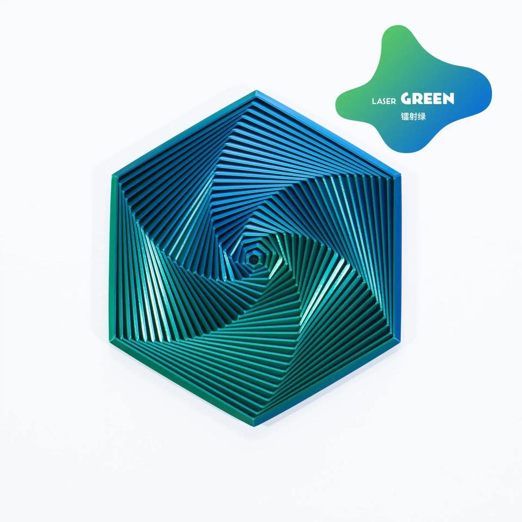 Anti-Anxiety Spiral 3D Fractal Hexagon Toy Pocket Size Stress Relief for Adult Home Decor Premium Gift Luxury Home Decor