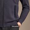 Men's Stretch Knit Stand-up Collar Jacket