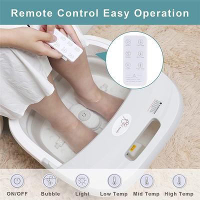 500W Foot Spa Bath Massager Machine Foot Spa Foot Bath Detox Machine Electric Massager Cleanse Foot Massage Foot Health