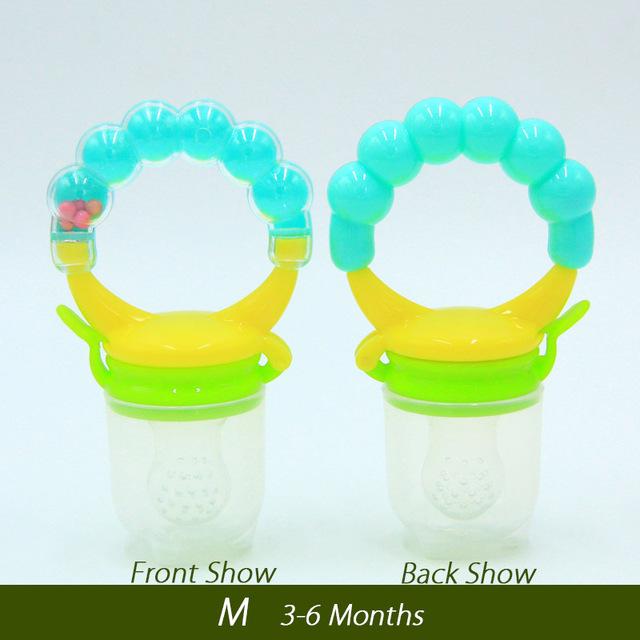 Fresh Food Nibbler Baby Fruit Pacifiers Feeder Kids Nipples Feeding Safe Baby Nipple Teat Pacifier