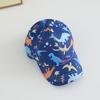 Children's hats men and women dinosaur excavator pirate racing cap spring and autumn sun visor baseball cap