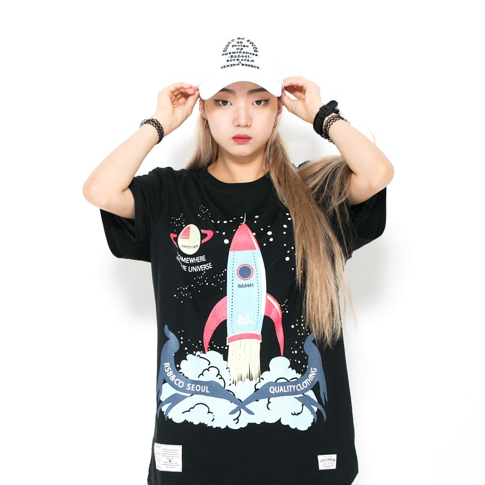Сколько Стоит Rocos Rocket_Tee_Black Black/L