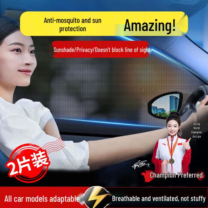 Zhicheng Car Window Mosquito Net Sunshade