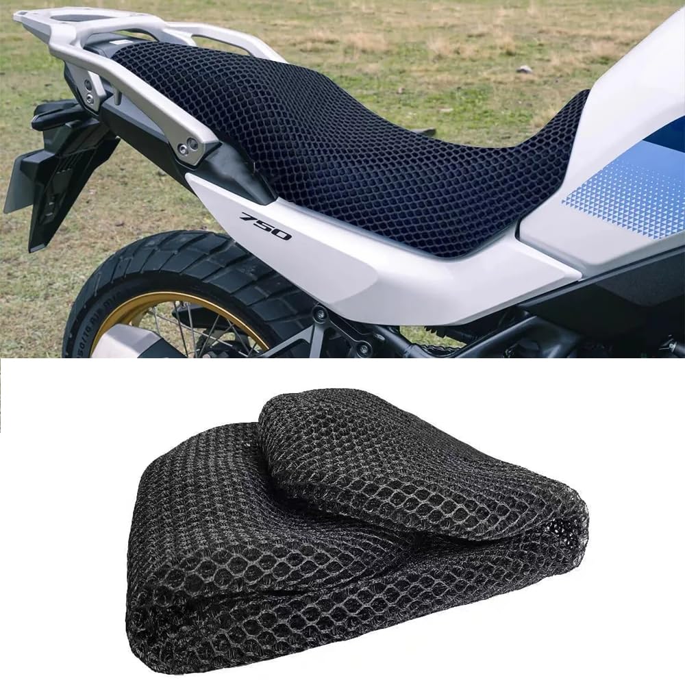 FOR Transalp XL750 2023-2024 Transalp XL 750 Accessories Bike Seat Cover Seat Protector 3D Airflow Seat Cover Motorcycle Accessories