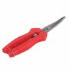 2PCS Straight Blade Pruning Shears Red Trimming Scissors Durable Garden Scissors