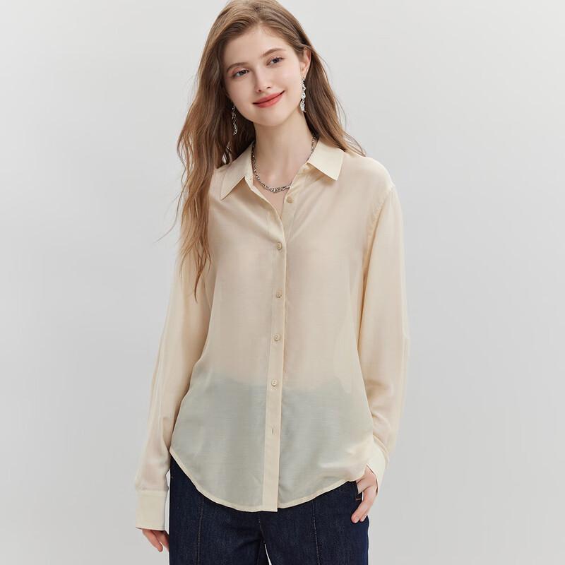 Snowforte Women s Silk Blend Long-Sleeve Shirt L