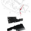 Upper Grille Radiator Support Mounting Cover A2048850436 A2048850536 For Mercedes Benz GLK X204 GLK350 2008-2012