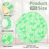 Elastic Round Table Cover PVC Waterproof Oil Proof Round Tablecloth Home Desktop Decoration Dining Table Cover for 110-140cm