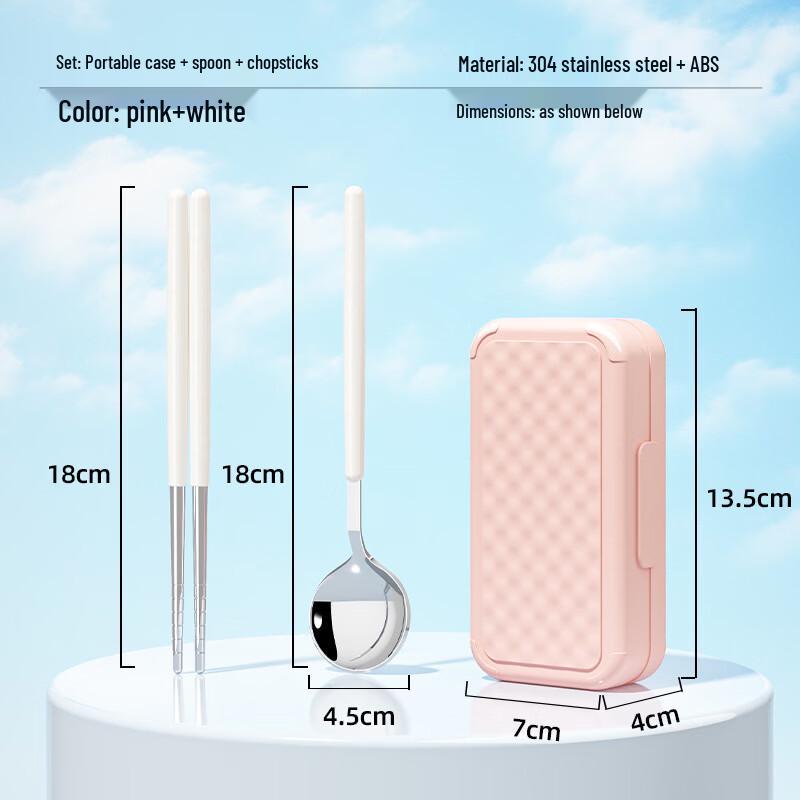 

He Craftsman HJS129 Portable Foldable Stainless Steel Cutlery Set