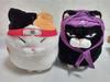 Higemanju Ninja JB Plush Toy Set of 2 - Mi-sama (Black Bean)