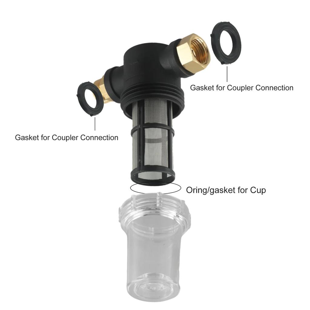 Autowaschfilteranschluss Gartenschlauchfilter Autowaschen Gartenschlauchverwendung Gartenschlauch Messgewinde Hochdruckdesign